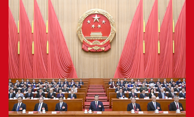 十四届全国人大三次会议在京闭幕