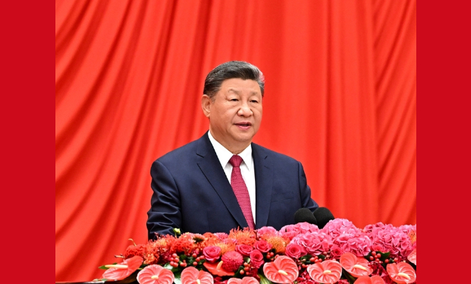庆祝中华人民共和国成立76周年招待会在京举行 习近平发表重要讲话